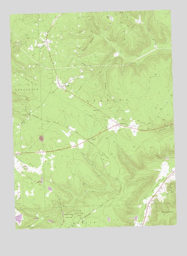Cyclone, PA USGS Topographic Map