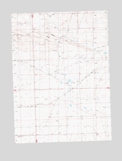 Cyclone Draw, WY USGS Topographic Map