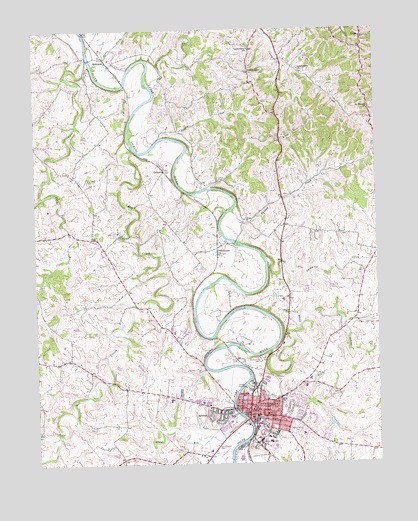 Cynthiana, KY USGS Topographic Map