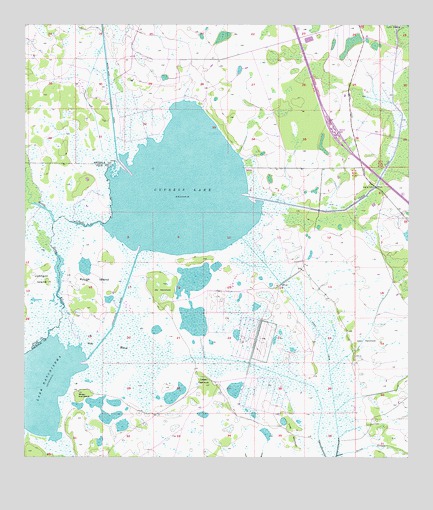 Cypress Lake, FL USGS Topographic Map