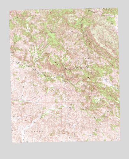 Cypress Mountain, CA USGS Topographic Map