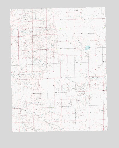Antelope Creek East, CO USGS Topographic Map
