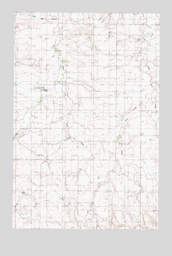 Dailey Spring, MT USGS Topographic Map