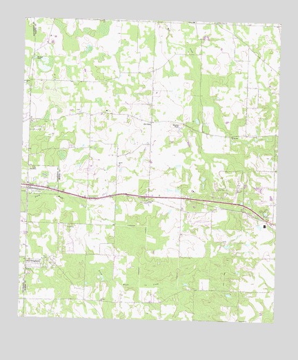 Acree, GA USGS Topographic Map