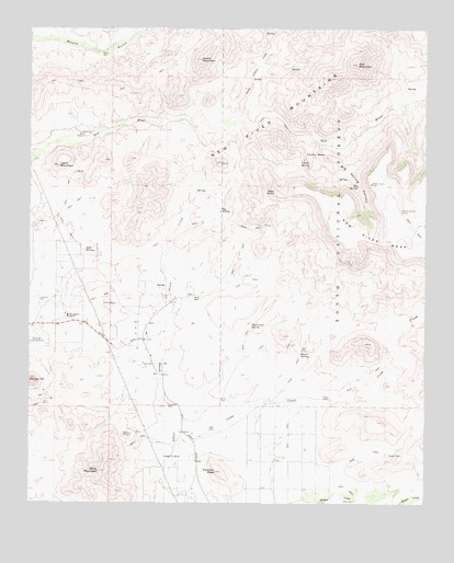 Daisy Mountain, AZ USGS Topographic Map