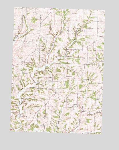 Daleyville, WI USGS Topographic Map
