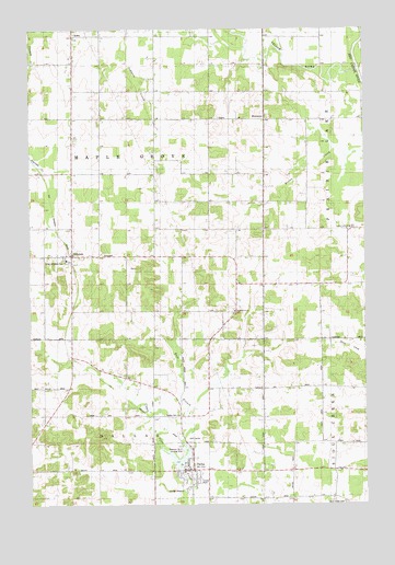 Dallas, WI USGS Topographic Map
