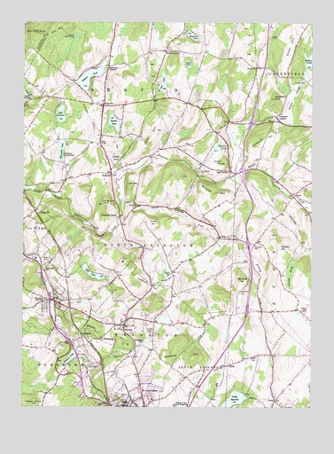 Dalton, PA USGS Topographic Map