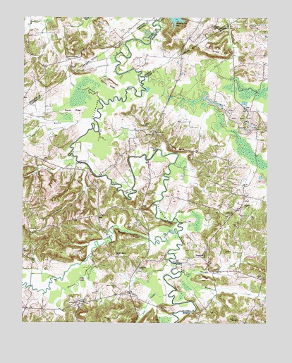 Dalton, KY USGS Topographic Map