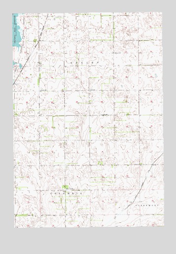 Daly Corners, SD USGS Topographic Map