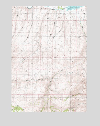 Daly Creek, OR USGS Topographic Map