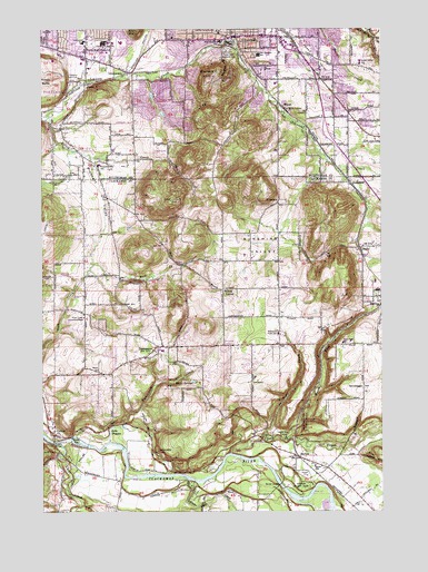 Damascus, OR USGS Topographic Map