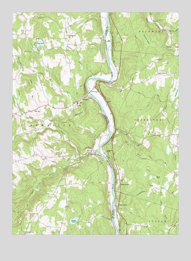 Damascus, PA USGS Topographic Map