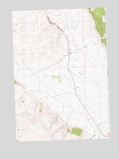 Antelope Flat, ID USGS Topographic Map