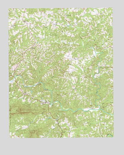 Danbury, NC USGS Topographic Map