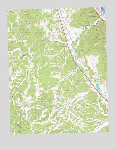 Danby, MO USGS Topographic Map