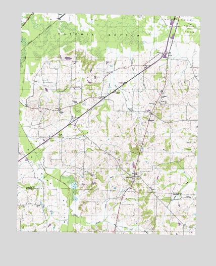 Dancyville, TN USGS Topographic Map