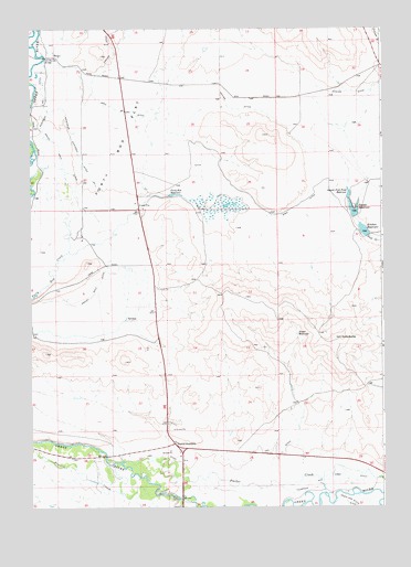 Daniel Junction, WY USGS Topographic Map