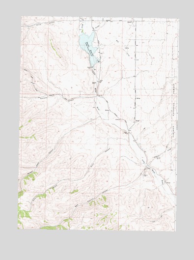 Daniels, ID USGS Topographic Map