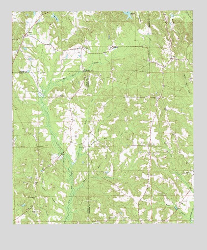 Danielsville, AL USGS Topographic Map