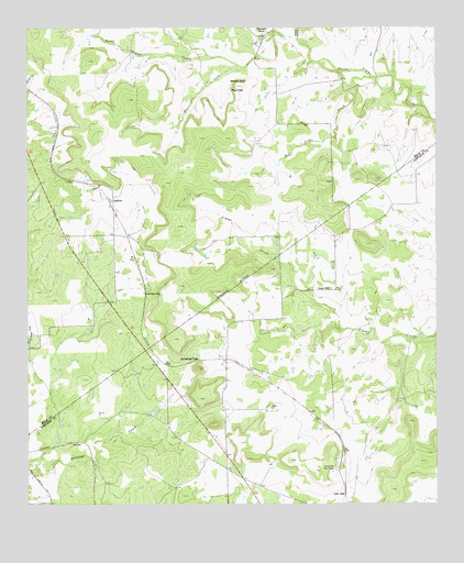 Antelope Gap, TX USGS Topographic Map