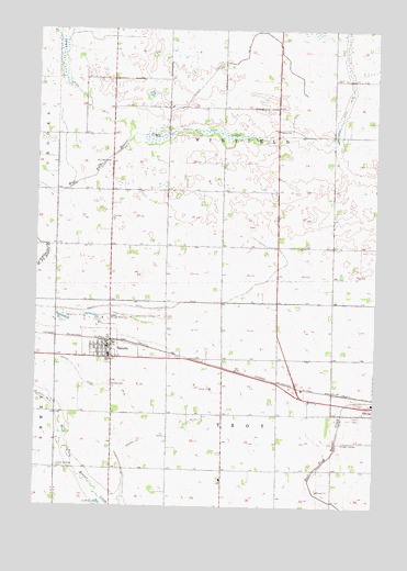 Danube, MN USGS Topographic Map