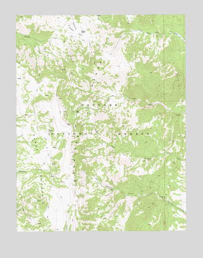 Danville, NV USGS Topographic Map
