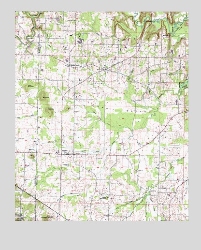 Danville, AL USGS Topographic Map
