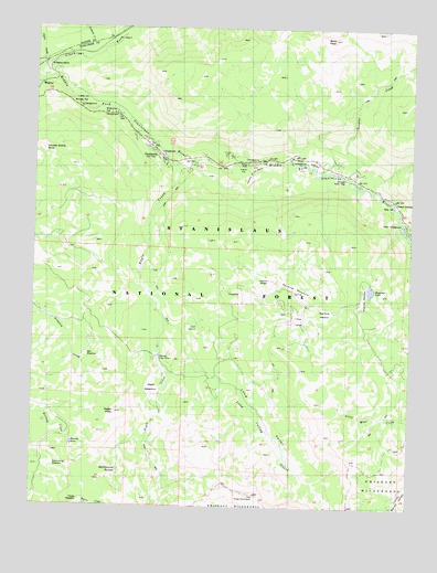 Dardanelle, CA USGS Topographic Map
