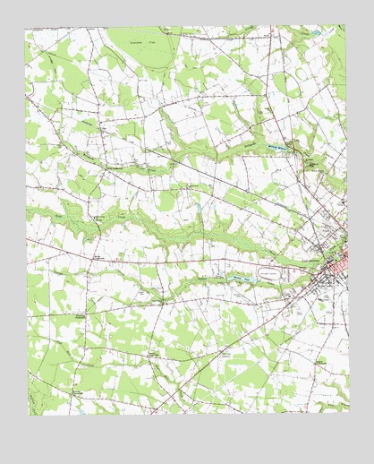 Darlington West, SC USGS Topographic Map