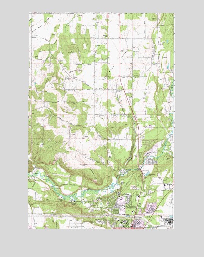 Dartford, WA USGS Topographic Map