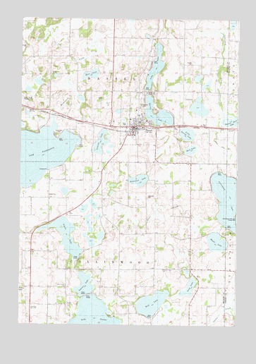 Dassel, MN USGS Topographic Map
