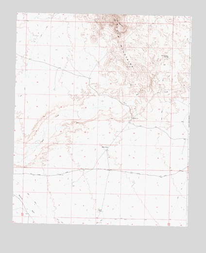 Date Creek Ranch NW, AZ USGS Topographic Map
