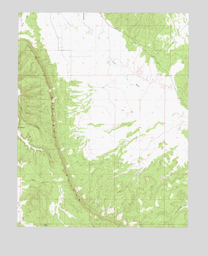 Dave Canyon, UT USGS Topographic Map