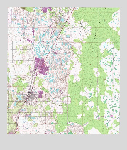 Davenport, FL USGS Topographic Map