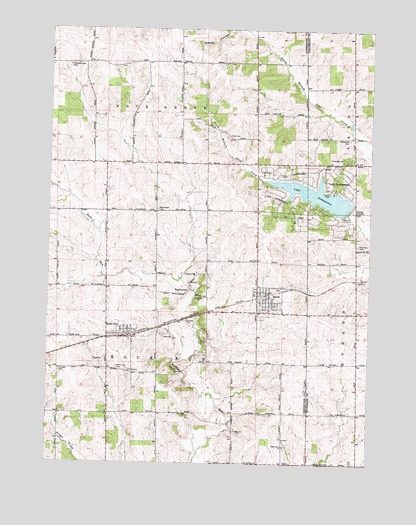 Davis, IL USGS Topographic Map