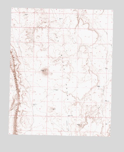 Antelope Knoll, AZ USGS Topographic Map