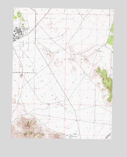 Davis Knolls, UT USGS Topographic Map