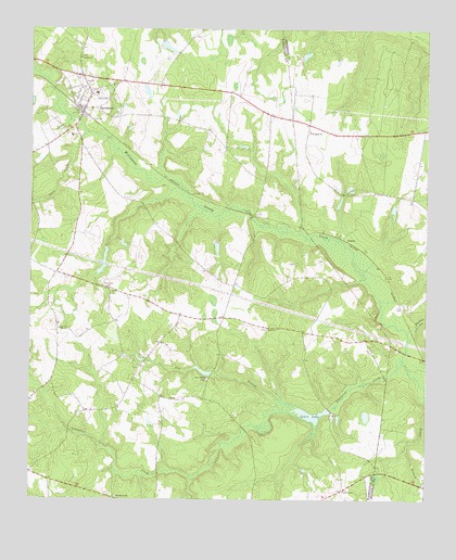 Davisboro, GA USGS Topographic Map