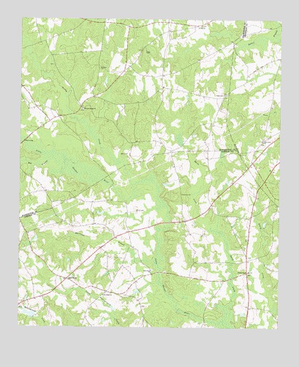 Davisboro SE, GA USGS Topographic Map