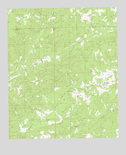Daviston, AL USGS Topographic Map