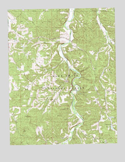 Davisville, MO USGS Topographic Map
