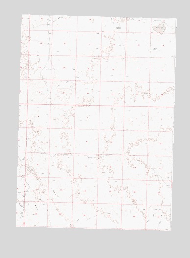 Antelope Lake, ID USGS Topographic Map