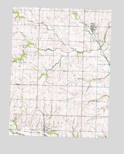 Dawson, NE USGS Topographic Map