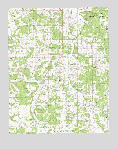 Dawson, MO USGS Topographic Map