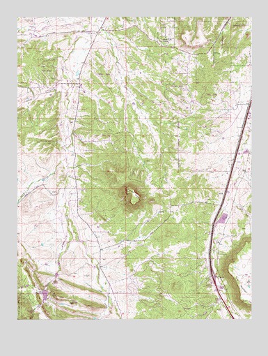 Dawson Butte, CO USGS Topographic Map