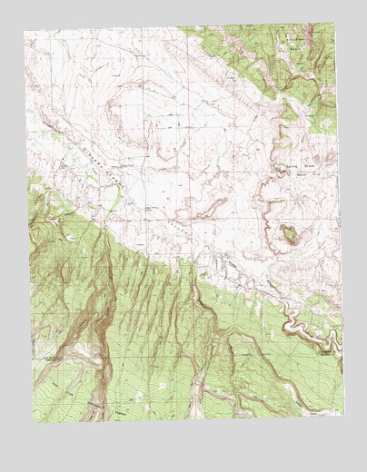 Dawson Draw, CO USGS Topographic Map