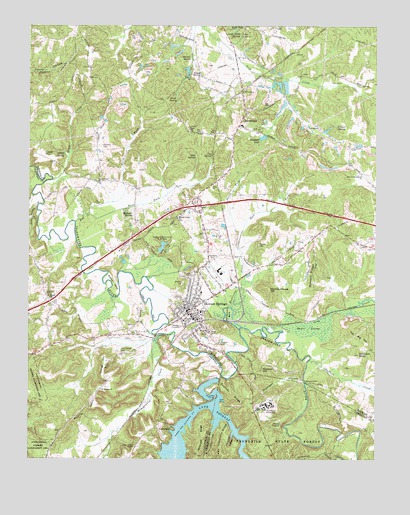 Dawson Springs, KY USGS Topographic Map