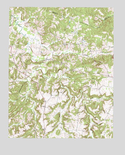 Dawson Springs SE, KY USGS Topographic Map
