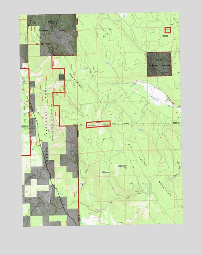Day, CA USGS Topographic Map